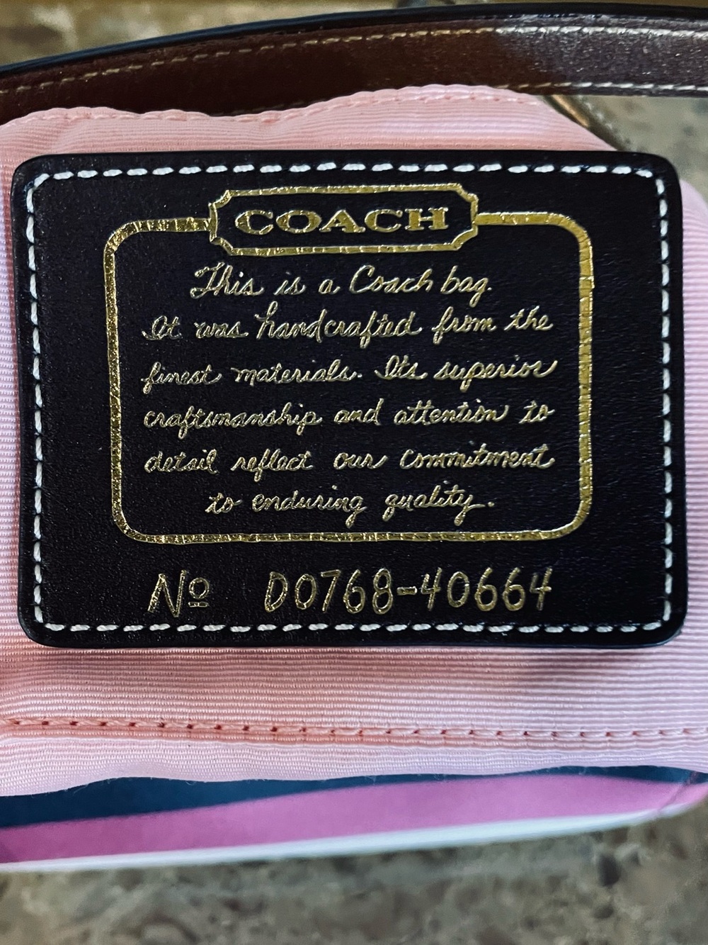 COACH Y2K Legacy Stripe Kisslock Limited Edition Mini Shoulder Bag AND Catalog - Picture 3 of 17
